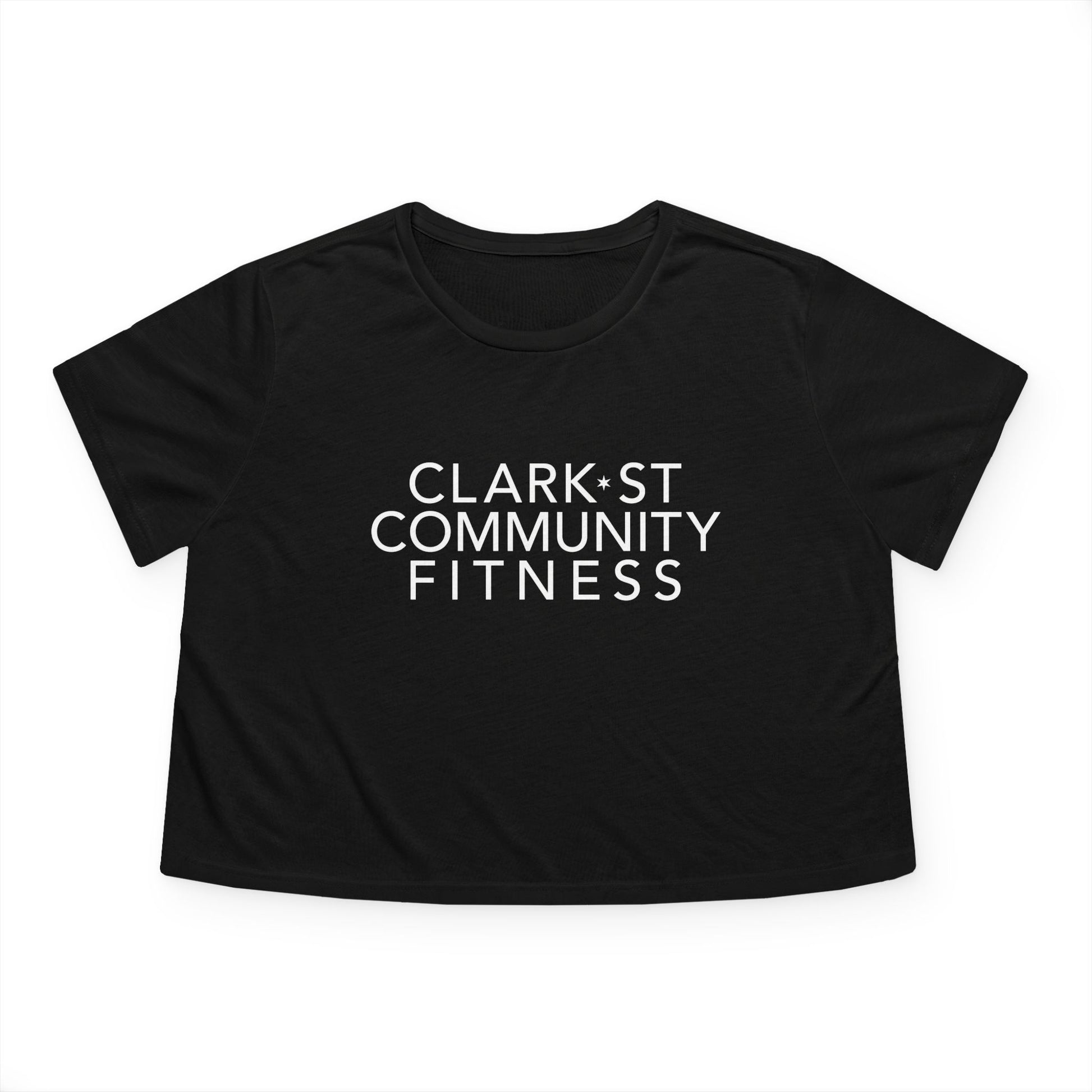 Clark Street Flowy Crop Tee Grey Black or Mauve